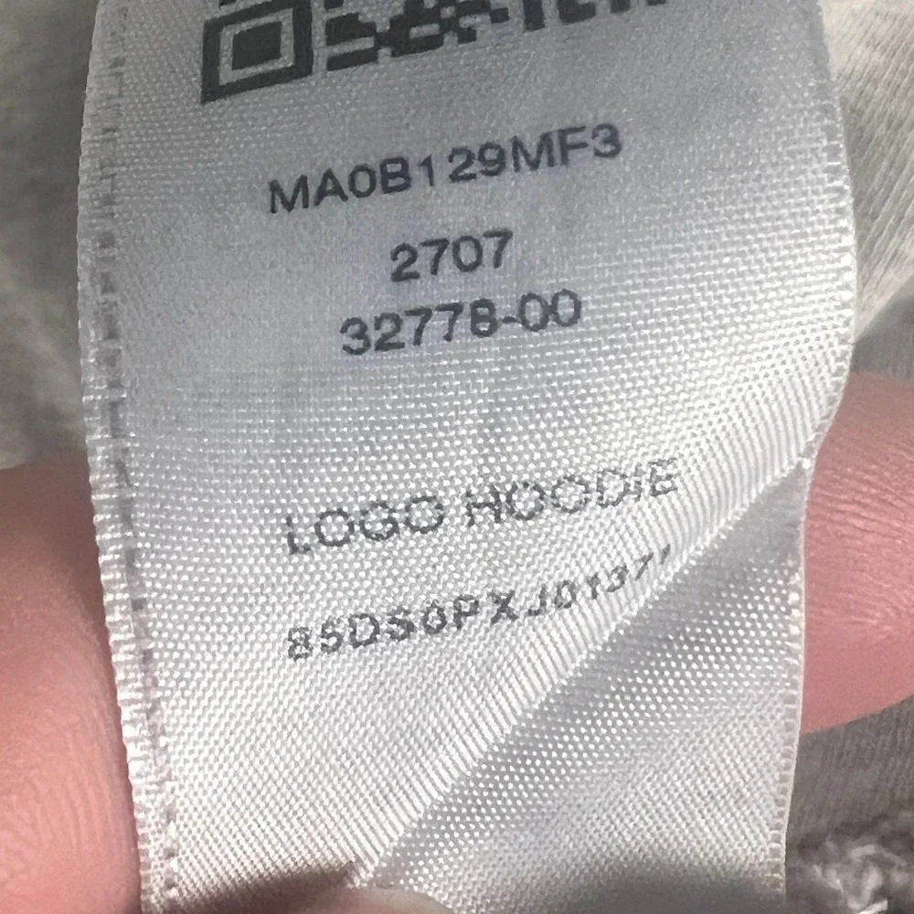True Religion Men's World Tour Buddha Logo Zip Up Hoodie Gray XL MAOB129MF3
